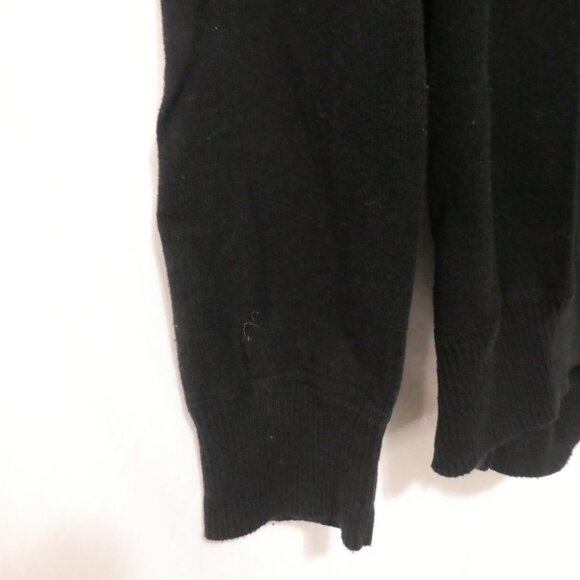 OLD NAVY | XXL | Solid Black Long Sleeve Crewneck Cotton Sweater - Picture 6 of 14
